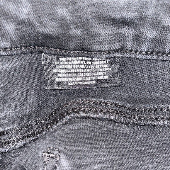 Buffalo David Bitton Mollie Skinny Jeans Women's 16/36 Black High Rise Stretch - Picture 5 of 7